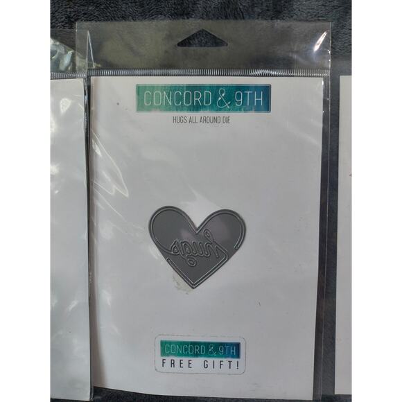 Concord Dies Set of 4 - Tulip, Hugs, All About You, Hope - Picture 3 of 5
